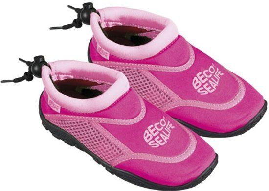 Beco Kinder waterschoenen / Zwemschoenen - Sealife Roze - Maat 22/23