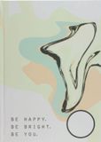 Merkloos Stylex schrift harde kaft A4 blanco pak a 1 st