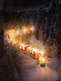 Annas Collection LED Canvas 30x40cm Verlichte Trein