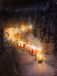 Annas Collection LED Canvas 30x40cm Verlichte Trein