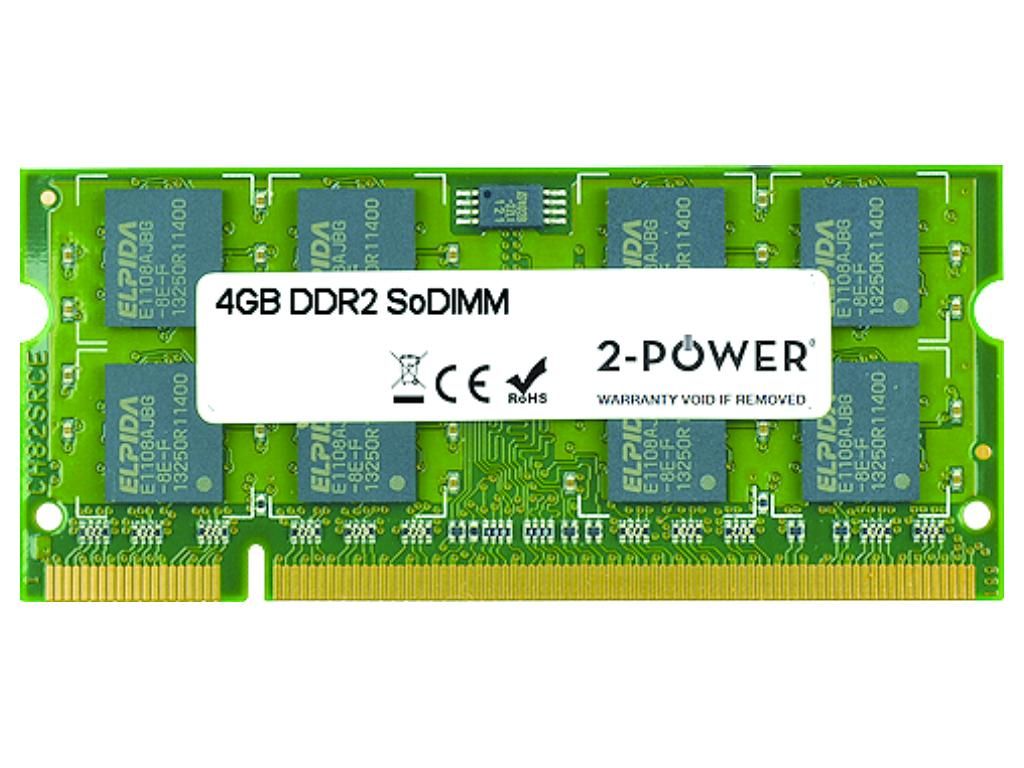 2-Power 4GB DDR2 800MHz SO-DIMM Laptop Memory - MEM4303A