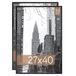 MCS Trendsetter Poster Frame, Zwart, 27 x 100 cm, 2 pk