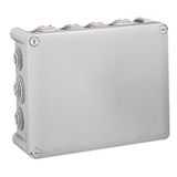 Legrand 092062 FR boîte de jonction, IP55, 220x170x86mm, avec membrane, couvercle à fermeture rapide, 1 pièce.