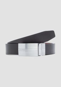 s.Oliver BLACK LABEL s.Oliver Taillengürtel Leder Zwart Mannen