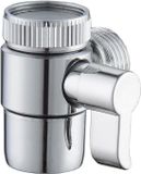 Adaptateur de robinet de cuisine Air en acier 0,5 pour robinets Pour le raccordement de tuyaux de douche, tuyaux d'arrosage, appareils portables et interfaces de douche