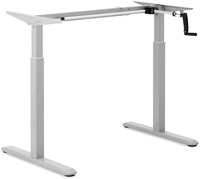 Fromm & Starck zit sta bureau frame - handmatig - 70 kg - grijs