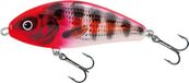 Salmo Fatso - 10 cm - holo red head striper - flottant