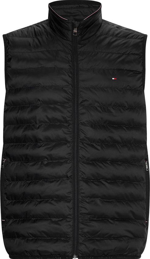 Tommy Hilfiger Core Packable Circular Bodywarmer - Zwart - Heren Maat M