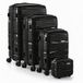Berwin Trolley-Set mit Beautycase Modell Torna Titan Schwarz, 4 Rollen, (Set, 4 tlg., MS-19806)