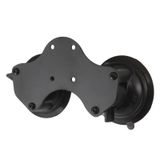 RAM Mounts RAM Mount 1" bal connection met dubbele zuignap