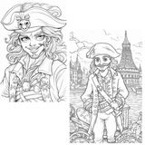 Haza-Witbaard Livre de coloriage Pirate