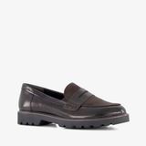 Tamaris Dames Lak Loafers Bruin - Maat 41
