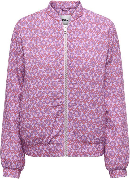 Only Onlbiana Aop Bomber Cs Otw 15347339 Roseate Spoonbill - M