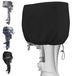 Solidchoice - Housse de moteur hors-bord 100-150 ch avec revêtement UV