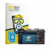 BROTECT Bedifol Screenprotector 6 Stuks voor Sony A7C II Beschermglas transparant