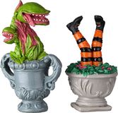 Lemax Spooky Planter Urns, Set Of 2