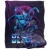BLUE BEETLE (2023 Silky Touch superzachte plaid 152 x 127 cm