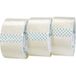 TOOLCRAFT Ruban adhésif transparent (L x l) 50 m x 48 mm 3 pièce(s)