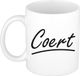 Bellatio Decorations Coert Naam Koffiemok - Beker - Wit - Keramiek - 300 ml