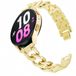 By Qubix Qubix - Metalen quick-release ketting band - Goud - Geschikt voor Huawei Watch GT 6 / GT 7 - 41mm