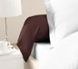 Set Chocoladebruin 100% katoen nekrol kussensloop set van 2, 85 x 185 cm
