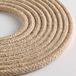 Klartext - Ronde textielkabel LUMIÈRE voor verlichting, 3 x 0,75 mm, natuurlijke jute, 3 m.