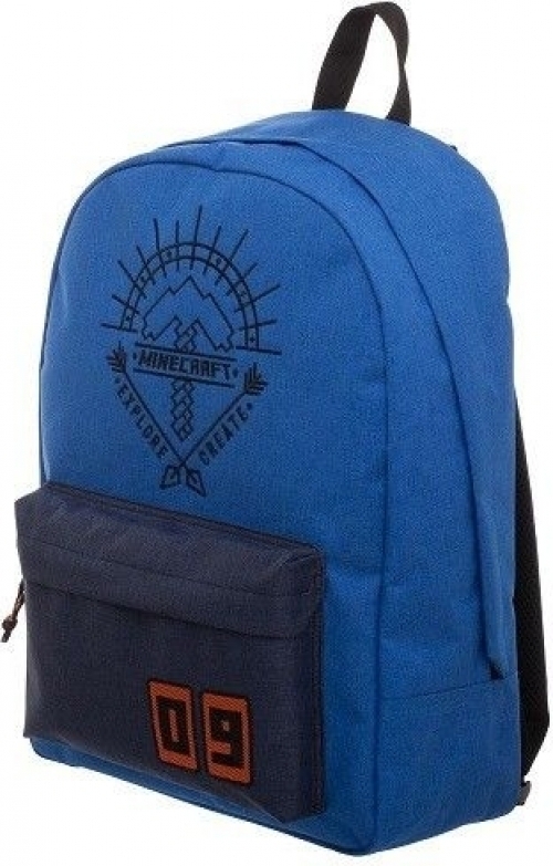 Bioworld Corp Minecraft - Blue Backpack