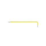 Wiha Clé mâle TORX® T8 avec couleur lumineuse jaune - 46659