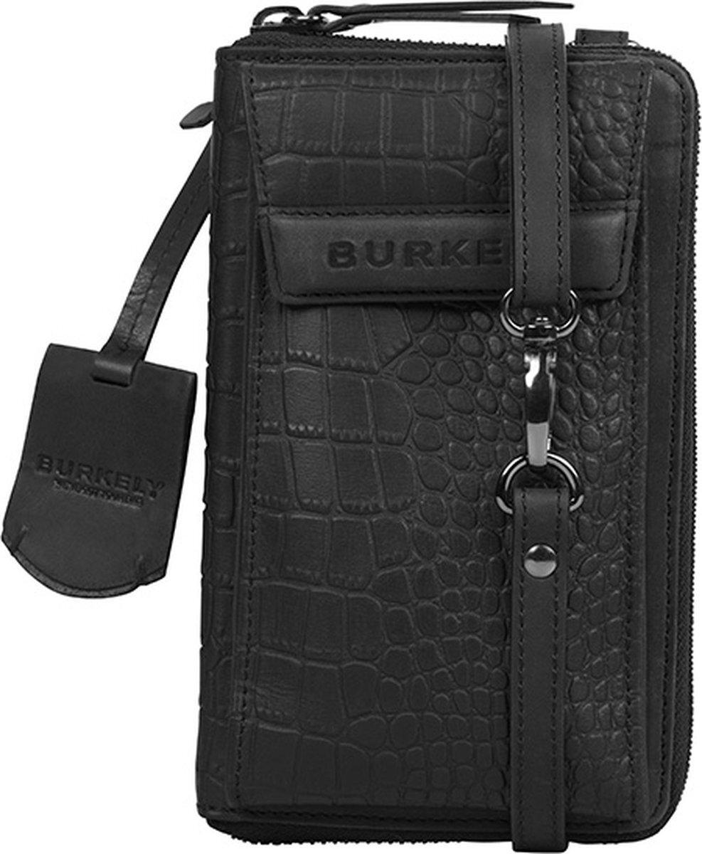 Burkely BY BOL Dames Phonebag Lynn - Zwart