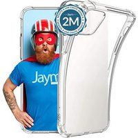 JAYM - Achterzijde behuizing voor mobiele telefoon - thermoplastic polyurethaan (TPU) - transparant - voor Samsung Galaxy A17, A17 5G