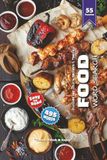 Food Word Search Puzzles: Tasty Food Puzzles Featuring Apple, Rice, Bread & More | 6x9 Inches, 110 Pages | Over 50 Puzzles – Good Gift for Food Lovers