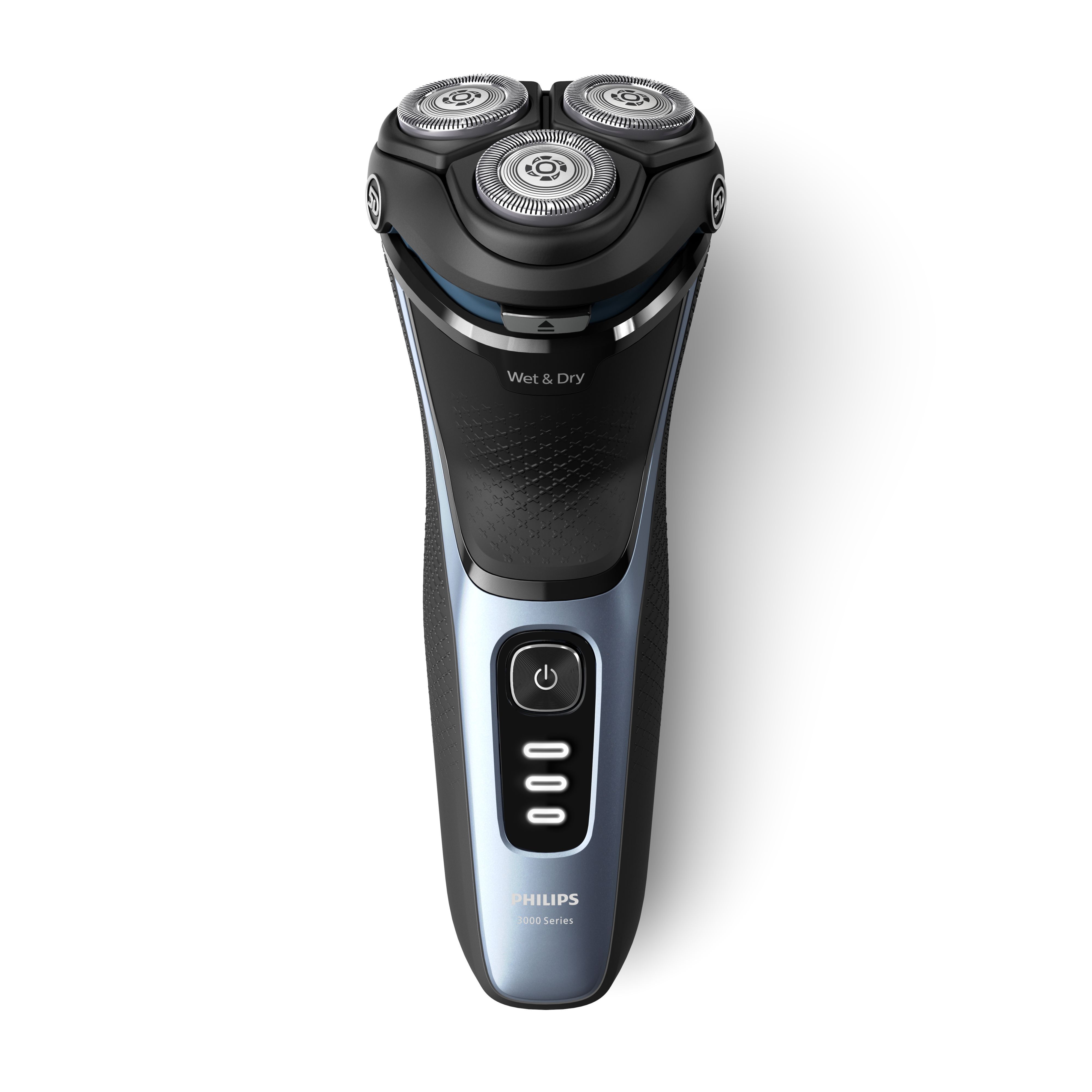 Philips Shaver 3000 Series S3243/12 - Wet & Dry Electric Shaver - Black/Blue