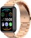 Strap-it Stalen Smartwatch bandje - Geschikt voor Huawei Watch Fit 2 - Rosé Goud