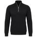 Barbour International Men's Crawley Funnel Zip Neck Jumper Black