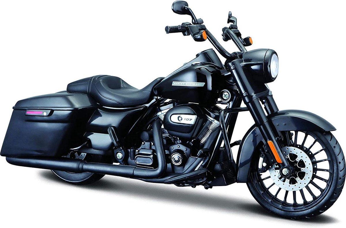 Bauer Spielwaren HD Road King Special 1:12 Motorfiets - Zwart