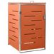 Icecat abri de conteneur simple 69x77,5x115 cm acier inoxydable