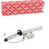 febi bilstein 108258 Raamheffer zonder motor, 1 stuk | Compatibel met: BMW 1, 1