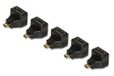 LINK LKADAT9405 Adapter HDMI-aansluiting op Micro HDMI-stekker 90° hoek - videoconverter Full HD 1080p voor camera's, tablets, pc's en monitoren