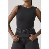 LEVI'S ® Riem zwart / zilver