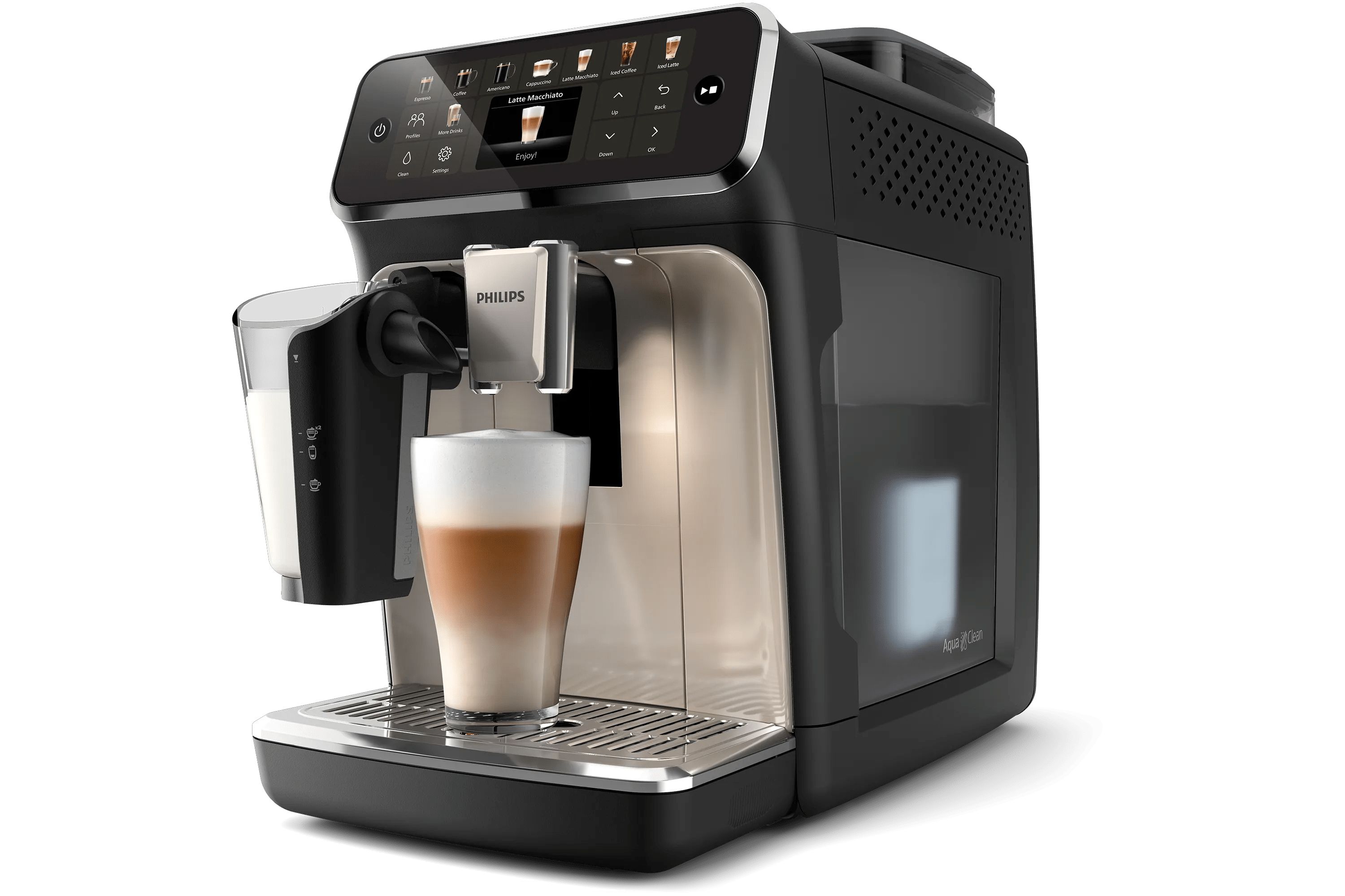 Philips 5500 Series EP5547/90 - Volautomatische Espressomachine - Zwart/Chroom