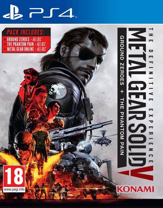 Konami Metal Gear Solid V: The Definitive Experience PlayStation 4