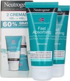 Neutrogena Vochtinbrengende Voetcrème met Onmiddellijke Absorptie (2 x 100 ml)