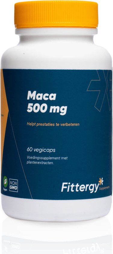 Fittergy Maca 500mg Capsules