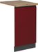 Vicco R-Line Vaatwasserfrontpaneel – 45 cm, WB Eik Rood