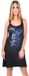 Alchemy England Cat Familiar Jurk Dames Mini-jurk - zwart - L