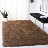 Safavieh Emma Tapijt polyester/microvezel, taupe, 91 x 152 cm