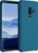 kwmobile hoesje geschikt voor Samsung Galaxy S9 Plus - Hoesje met siliconen coating - Smartphone case in mat petrol