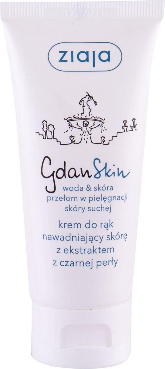 Ziaja ZIAJA_GdanSkin krem do r¹k nawadniaj¹cy skórê z ekstraktem z czarnej per³y 50ml