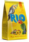 RIO Volledig voer voor grote parkieten | 3 kg | Speciaal samengestelde mix van geselecteerde, gezonde en geliefde zaden en granen | Met lijsterbessen