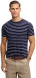 Superdry Classic Essential Stripe Tee M1012346a 2iu Mariner Navy Stripe Mannen Maat - L